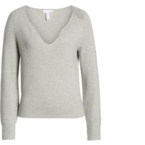 Leith Shaped Neck Sweater Large EUC